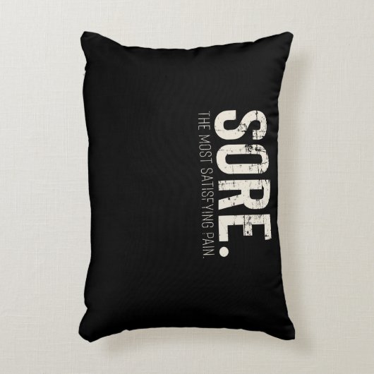 フィットネスの体育館のトレーニングのやる気を起こさせるな引用文 アクセントクッション (正面(垂直))