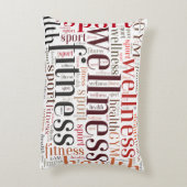 フィットネスの単語 アクセントクッション (裏面(縦))