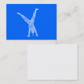 フィットネスの名刺 名刺 (正面/裏面)