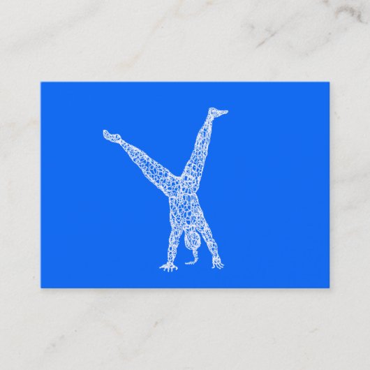 フィットネスの名刺 名刺 (正面)