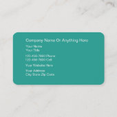 フィットネスの名刺 名刺 (裏面)