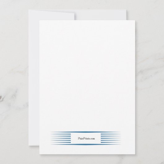 フィットネスの女の子の招待状 招待状 (裏面)