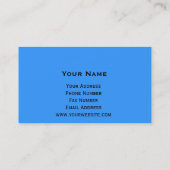 フィットネスの専門の名刺 名刺 (裏面)