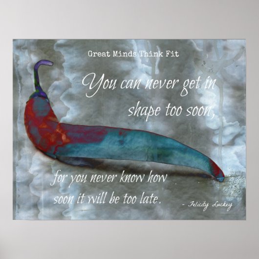 フィットネスの時間だ！ ポスター (正面)