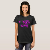 フィットネスの異常な女性のHanes ComfortSoft®のTシャツ Tシャツ (正面フル)