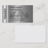 フィットネスの訓練の名刺 名刺 (正面/裏面)