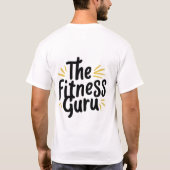 フィットネスの達人 Tシャツ (裏面)