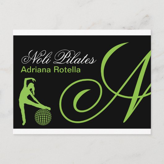 フィットネスはがき ポストカード (正面)