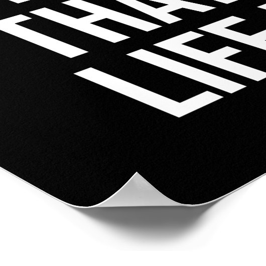 フィットネスは日々自分を上達させようとしている ポスター (角)