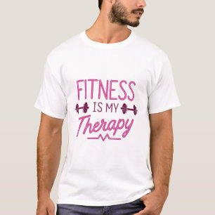 フィットネスは私のセラピー Tシャツ