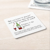 フィットネスは私のパッションワおもしろいイン引用文 スクエアペーパーコースター (アングル)