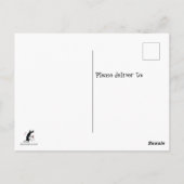 フィットネスは私のパッションワおもしろいイン引用文 ポストカード (裏面)