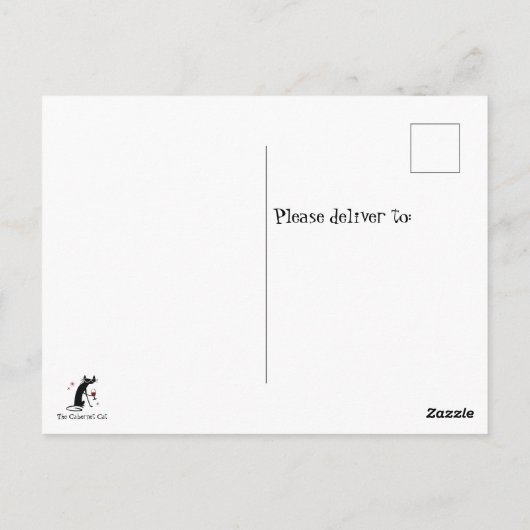 フィットネスは私のパッションワおもしろいイン引用文 ポストカード (裏面)