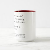 フィットネスは私のパッションワおもしろいイン引用文 マグカップ (中央)
