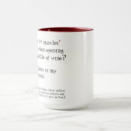 フィットネスは私のパッションワおもしろいイン引用文 マグカップ (中央)