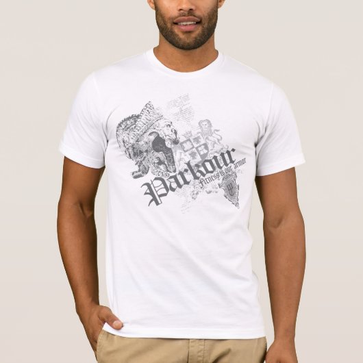 フィットネスは私達の装甲です Tシャツ (正面)