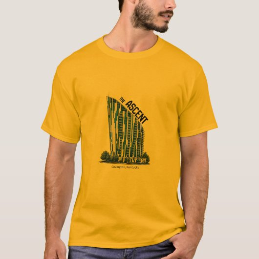 フィットネスへのコミット ASCENT Tシャツ (正面)