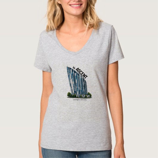 フィットネスへのコミット ASCENT Tシャツ (正面)