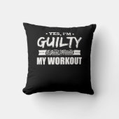 フィットネスやる気を起こさせるが私のトレーニングを殺した クッション (正面)