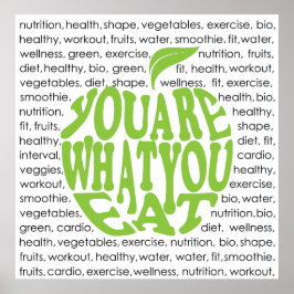 フィットネスやる気を起こさせるデザイン ポスター