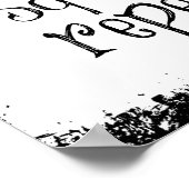 フィットネスやる気を起こさせる引用文、東、スリープ、スクワット ポスター (角)