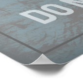 フィットネスやる気を起こさせる |次の操作を行いまやめす ポスター (角)