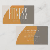 フィットネスアース素朴音 名刺 (正面/裏面)