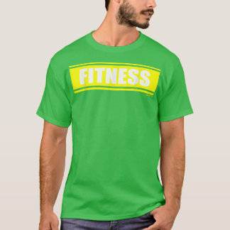 フィットネスイエロージムフィットネストレーニングジムことわざモティ Tシャツ
