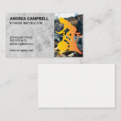 フィットネスインストラクター | 重み | スピンクラス 名刺 (正面/裏面)