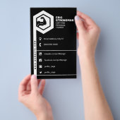 フィットネスインスパイアブラック チラシ (ハンドル)