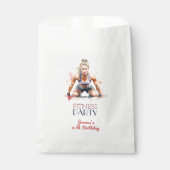 フィットネスウォータースポーツガールバースデーパーティー フェイバーバッグ (正面)