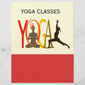 フィットネスエクササイズピラツヨガモダンパーソナライズされた チラシ (裏面)