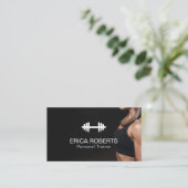 フィットネスガールパーソナルトレーナープロフェッショナル 名刺 (スタンド正面)