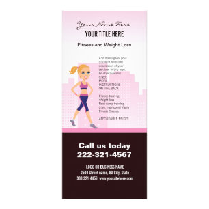 フィットネスガールマンガ ラックカード