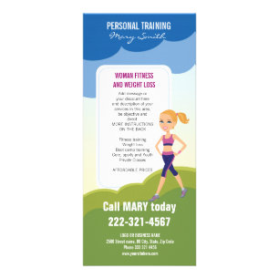 フィットネスガールマンガ ラックカード