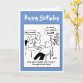 フィットネスクラブメンバー擦り切れたアウト カード (黄色い花)