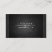 フィットネスコーチ | パーソナルトレーナー | 手の太さ 名刺 (裏面)