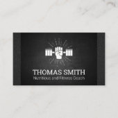 フィットネスコーチ | パーソナルトレーナー | 手の太さ 名刺 (正面)