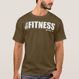 フィットネスゴリラダンベルジムモチベーションフィットネス Tシャツ