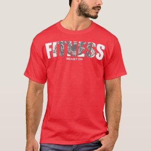 フィットネスゴリラビーストオンジムモチベーションフィットネス Tシャツ