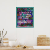 フィットネスゴールのカラー#007 ポスター (キッチン)