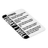 フィットネスゴールリマインダカスタマイズー マグネット (右側)