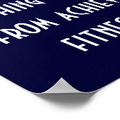 フィットネスゴール ポスター (角)