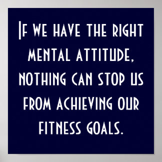 フィットネスゴール ポスター