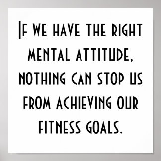 フィットネスゴール ポスター