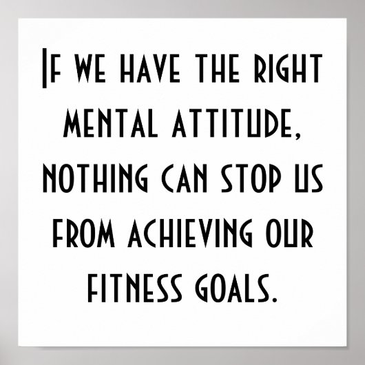 フィットネスゴール ポスター (正面)