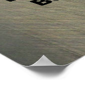 フィットネスゴール：決して見えない！ ポスター (角)