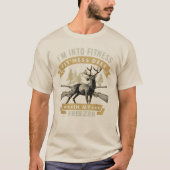 フィットネスゴール: Venison Edition Tシャツ (正面)