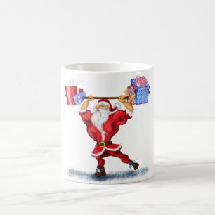 フィットネスサンタコーヒーマグ コーヒーマグカップ