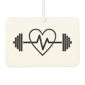 フィットネスジムは人生だ カーエアーフレッシュナー